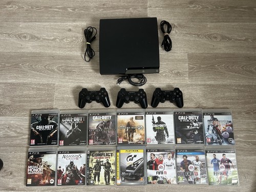 Console ps3 slim - ps3, +