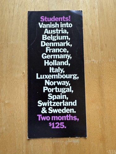 Vintage student railpass - vintage, student-railpass