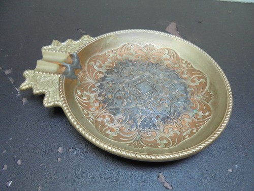 Cendrier cuivre rond - cuivre,