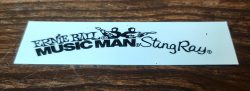 Music man stingray headstock - man,