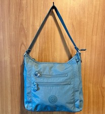 Kipling Teal Nylon Crossbody