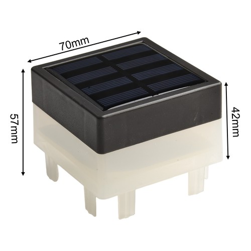 Lampe carrée pour jardins - , de