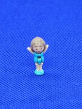 Polly Pocket Lulu Short Bleu, Dream World, Bluebird, 1991