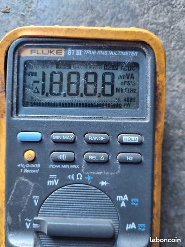 Multimètre fluke 87iii jaune - multimètre,