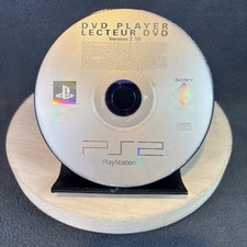 PlayStation 2 - DVD Player Lecteur DVD Version 2.10 - DISC ONLY - Resurfaced, VG