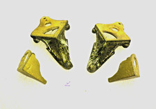 pieds en bronze de pendule,(9)