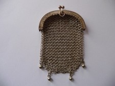 Ancien porte-monnaie en maille