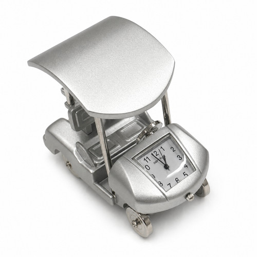 Horloge miniature chariot - horloge, de