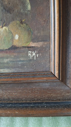 Tableau ancien nature morte - ancien,