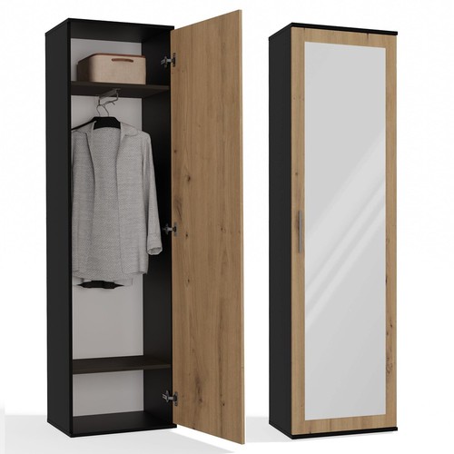 Duo garde robe anthracite - duo, garde-robe