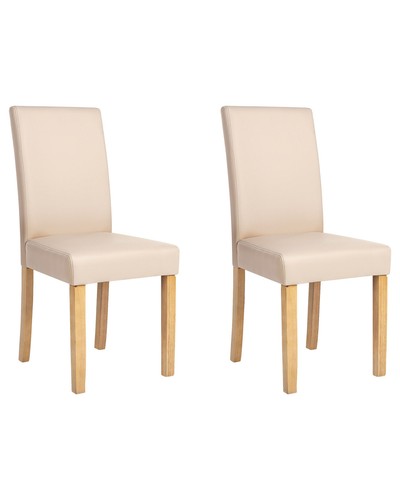 Lot chaises cuir pu - chaises,