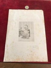 gravure ancienne N 87
