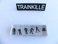 PREISER HO 1: 87 / 10233 PERSONNAGES POMPIERS FRANCAIS