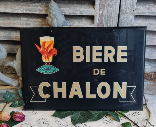 Ancien glacoide sur tole - ancien,