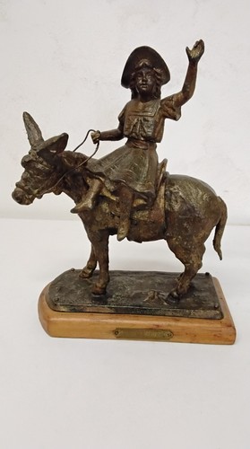 Statuette régule - en,