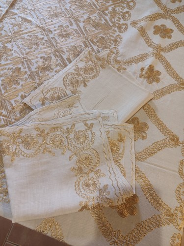 Nappe ancienne luxe - ancienne,