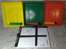 Lot 3 bacs 3 pinces 1 margeur