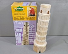 HABA T.C. Timber Leaning Tower of Pisa Master Builder Block System #50-6647