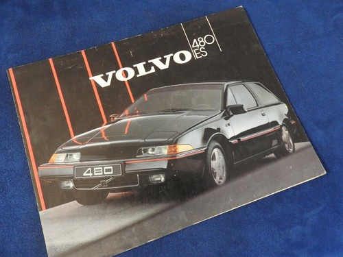 Catalogue depliant volvo 480 - catalogue,