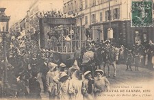 Old postcard 06 CARNIVAL OF CANNES / 1910 / LE DRESSAGE DES BELLES MERES / CHAR