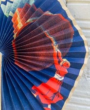 Ancien éventail LIQUEUR