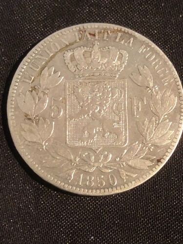 Francs argent belges - francs,