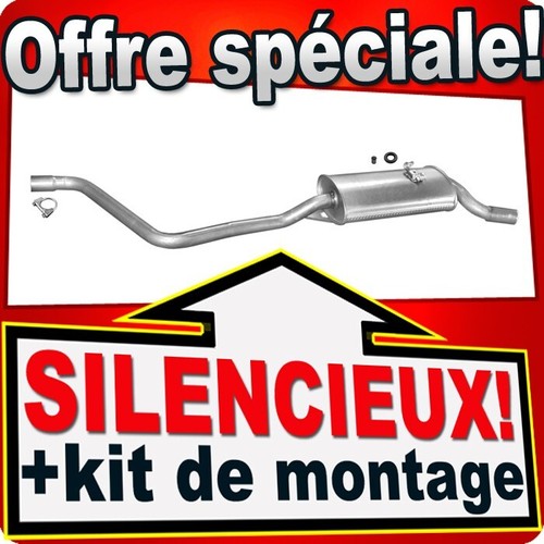 Silencieux arriere pour - arriere, vw