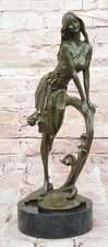 Vitaleh Signed Aphrodite Bronze Sculpture Statue  Mythology Art Collectible Sale