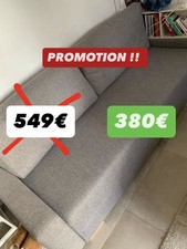 canapé convertible 3 places -