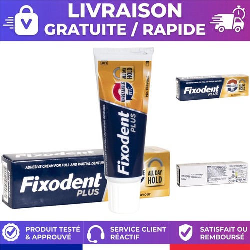 Fixodent plus adhésif - plus,