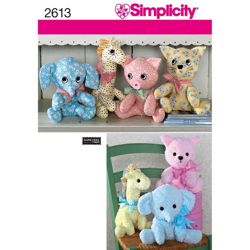 Simplicity 2613 peluche - simplicity,