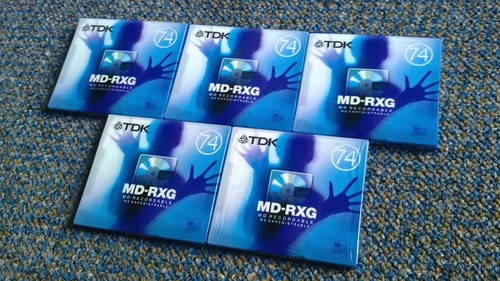 Minidisc tdk rxg md 74 - tdk, md-rxg