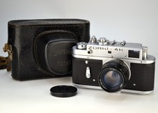 FULLY SERVICED! 1974 SOVIET USSR "ZORKI 4K" RF CAMERA + JUPITER-8 lens M39 f2/50