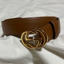 Ceinture en cuir GUCCI marron