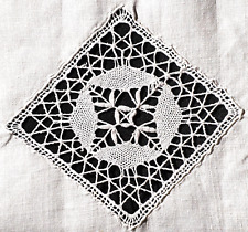 DENTELLE FUSEAU POINT D'ESPRIT