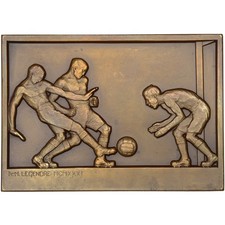 1931 Ville de Metz Bronze Football Plaque – N.-H. Legendre (MED203-)