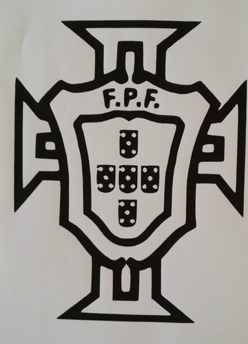Sticker portugal fpf pour - sticker,