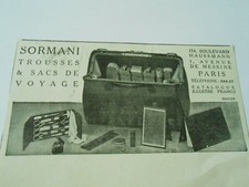 1914 Sormani Advertising Travel Bags & Bags