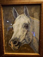 Beau tableau, beau cheval,  signé