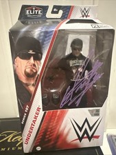 Undertaker WWE Autographed Mattel Elite Collection Series 107 Action Figure