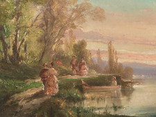 Tableau Ancien Peinture Huile