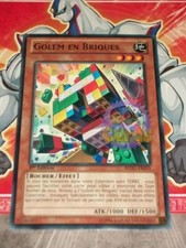 YU GI OH GOLEM BRICK CARD REDU-FR035 x 2