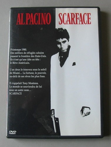 Dvd scarface pacino - -, al