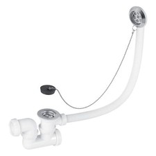SP5502 Ensemble complet vidage de baignoire L500 mm avec siphon orientable Ø4...
