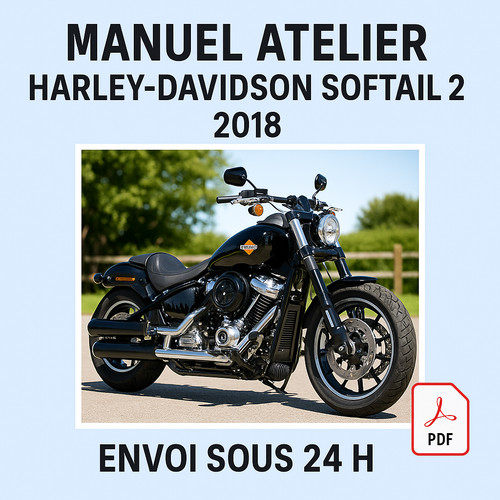 Manuel atelier harley softail - manuel,