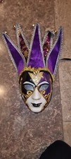 Masque carnaval Venise violet