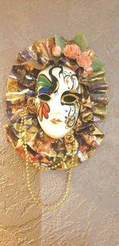 Art déco petit masque - art,