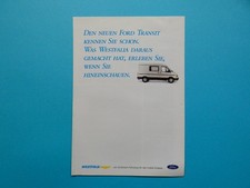 Brochure / Catalogue / Brochure - Ford Transit - Westfalia Nugget