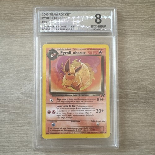 Carte pokémon pyroli - pyroli, obscur