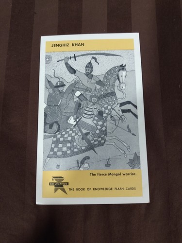 1960 cards jenghiz - cards,